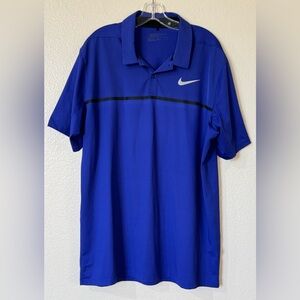 Nike Golf Dri-FIT Mobility Remix Polo Shirt  Sz XL